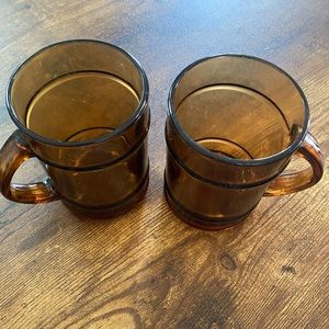 VinTage 🌅 Anchor Hocking Barrel Mugs- set of 2